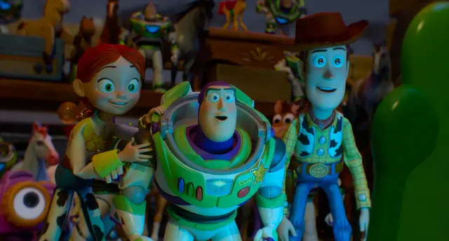 Jessie, Buzz Lightyear und Woody in Toy Story 5 | Foto: © 2025 Disney/Pixar. All Rights Reserved.