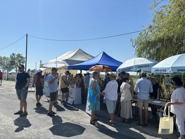 Das Sommerfest erinnerte an auch an die Öffnung des Eisernen Vorhangs 1989. | Foto: Dorottya Fejes/MeinBezirk