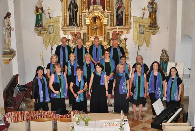 Der Mettersdorfer Chor gestaltete einen Festgottesdienst anlässlich des runden Jubiläums. | Foto: Manfred Prisching