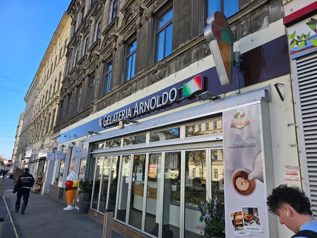 In der Gelateria Arnoldo gibt es das neue Eis zu probieren.  | Foto: Ipirotis/MeinBezirk