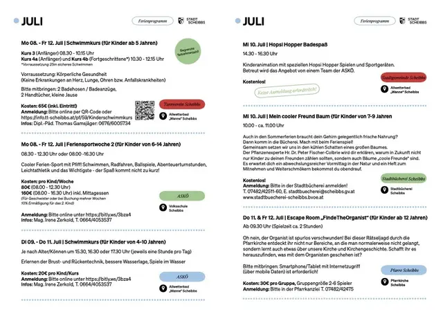 Tolle Ferienbetreuung in der Stadtgemeinde Scheibbs | Foto: Stadtgemeinde Scheibbs