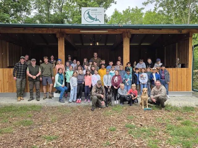 Die Jäger in Götzendorf haben den Kindern Wissenswertes über Jagd und Natur vermittelt. | Foto: Marktgemeinde Götzendorf/Leitha