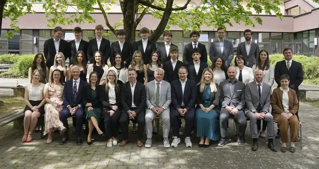 Die Klasse 8d | Foto: Gymnasium Hartberg