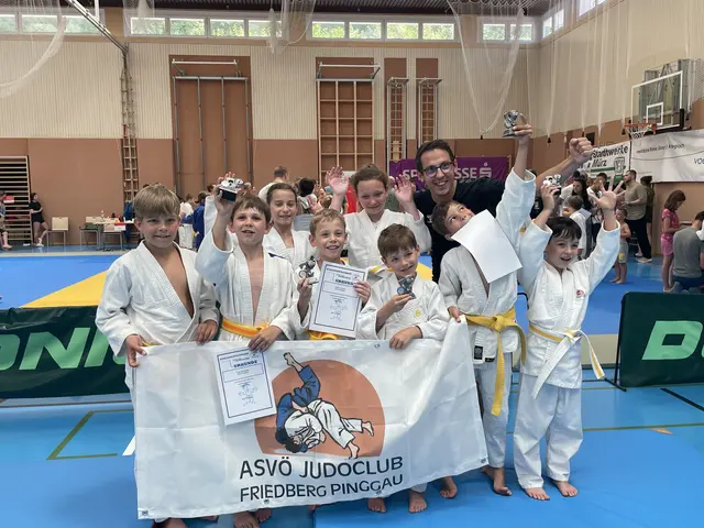 Die Judokids von Friedberg-Pinggau holten sieben Podestplätze in Mürzzuschlag. | Foto: Alexander Krausler
