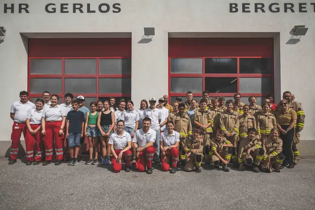 Die Jugenfeuerwehr Gerlos absolvierte ihre 24-Stunden Einsatznacht.  | Foto: BFV Schwaz / Team ÖA - Stefan Rengo