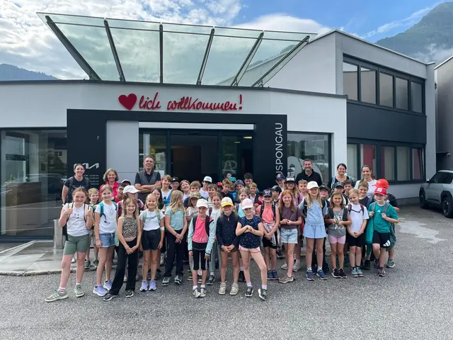 Der Vormittag ermöglichte den Kindern Einblicke in verschiedene Betriebe. | Foto: Autohaus Pongau