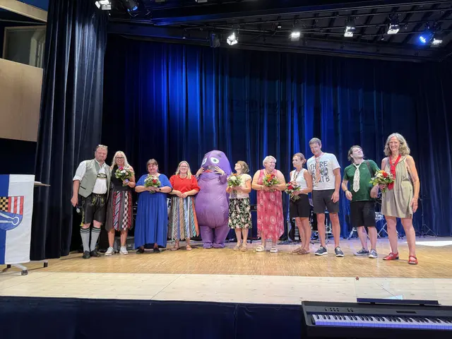 Anwesendes Organisation Team, Moderator Sepp, Christina, Anita, Bianca, Grimace, Theresia, Brigitte, Resi, Tommy, Tom, Anita und nicht auf dem Bild Margareta, Evelyne, Sylvia, Hedy und Jasmin