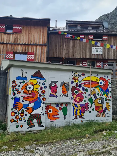 Das fertige Kunstwerk. | Foto: Sulzenauhütte
