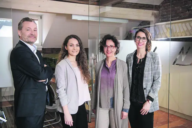Wolfgang Stütz, Maria Stütz, Helga Kaiser und Hannelore Zeiringer stehen gerne für eine intensivere Beratung  zur Verfügung.
 | Foto: Ekatarina Paller