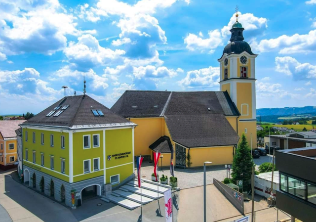 Die Kirche in St. Martin im Mühlkreis wird die Kirche für die neue Pfarre (Granitland Hl. Martin). | Foto: Pfarrgemeinde St. Martin