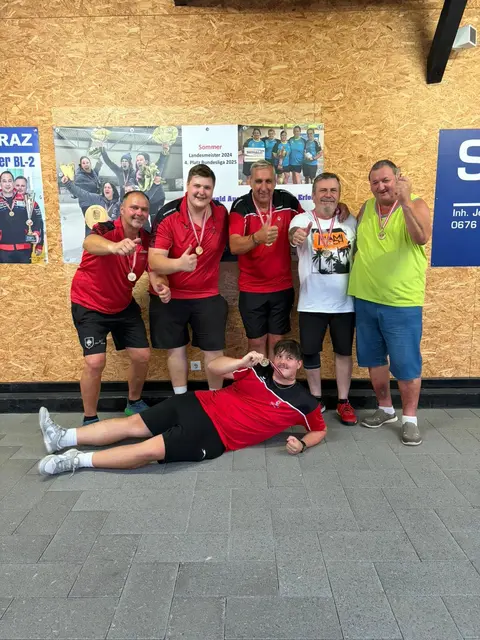 Das Team des ESV Prüfing ist wieder retour in der Bundesliga 1. | Foto: ESV