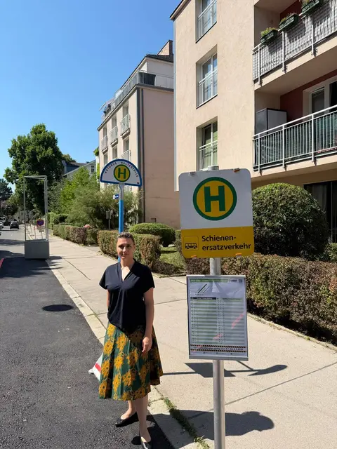 Johanna Zinkl (ÖVP) habe im Vorfeld Informationen eingefordert. Ein ausführliches Informationsschreiben an die Anrainerinnen und Anrainer ist seitens der ÖBB trotz mehrfacher Zusage nicht erfolgt. | Foto: BV 13
