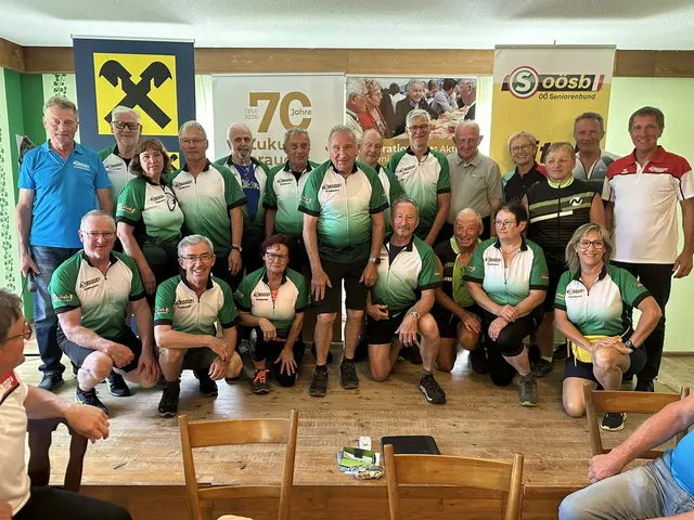 Die siegreiche Waldhausner Ortsgruppe. | Foto: Seniorenbund Bezirk Perg