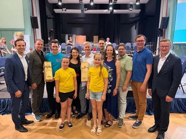 Die Ehrengäste beim Festkonzert der Musikschule Frohnleiten zum runden Jubiläum. | Foto: Stadtgemeinde Frohnleiten