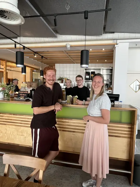 Das Bistro am Tag der offenen Tür. | Foto: ARTIS