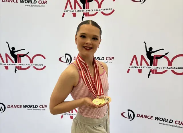 Miyuki Nenning begeistert im Tanzsport | Foto: Privat