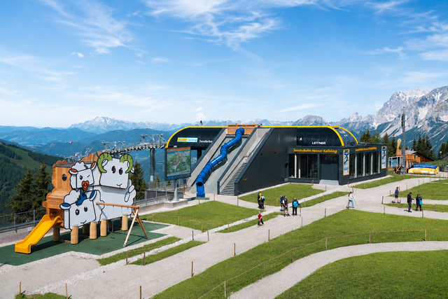 Pünktlich vor den Ferien erweitern neue Erlebnisstationen bei der Mittelstation, am Senderplateau und bei der Kaiblingalm das bestehende Angebot.  | Foto: Hauser Kaibling