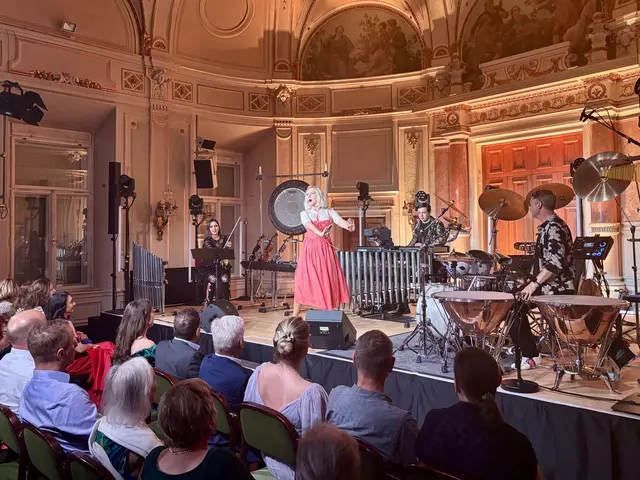 Musikerinnen und Musiker im Kammermusiksaal.