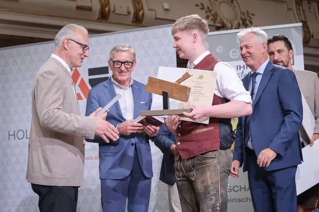 Starker Dritter: Der oststeirische Tischlerlehrling Simon Tändl überzeugte mit einer starken Performance und landete in der Gesamtwertung am Podium. | Foto: Christine Tropper