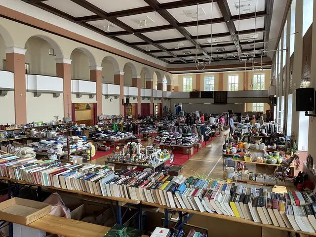 Die Jahnturnhalle wird zu einem Paradies für Schnäppchenjäger. | Foto: TVR 1848