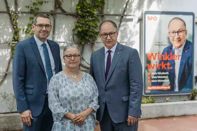 Martin Winkler, Bettina Lancaster und Markus Vogl. | Foto: MecGreenie