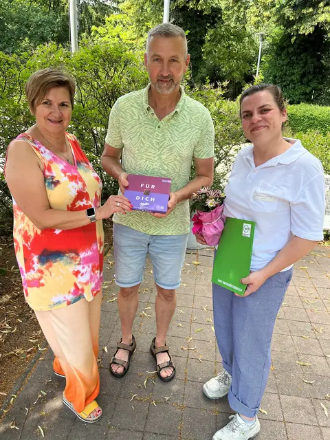 Die kaufmännische Direktorin Anita Perchtold, Küchenleiter Martin Spanring und die stellvertretende Küchenleitung Katharina Schweigl. | Foto: PBZ Neunkirchen