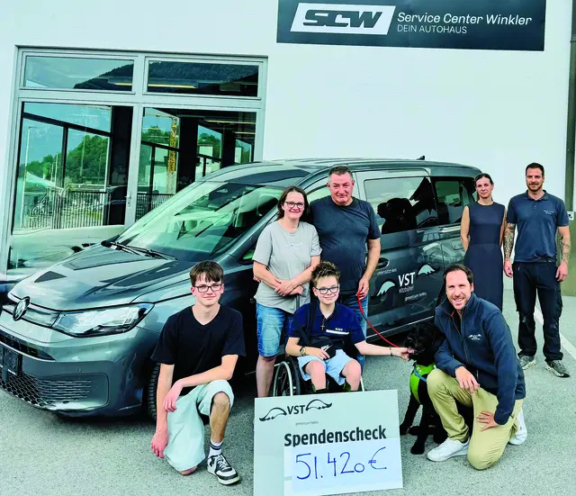 Der VST verhilft Giacomo und seiner Familie zu Mobilität. | Foto: VST