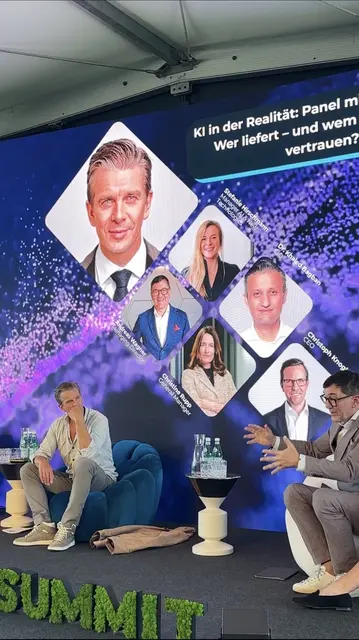 Markus Lanz diskutierte mit Andreas Wagner (SAP) über Chancen und Verantwortung im KI-Zeitalter. | Foto: Schilling
