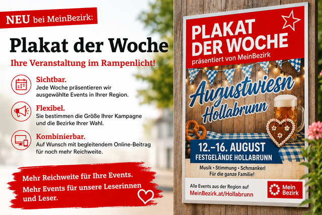Mit dem „Plakat der Woche“ bieten wir ab sofort eine aufmerksamkeitsstarke Möglichkeit, Veranstaltungen gezielt zu bewerben. | Foto: ChatGPT generiert