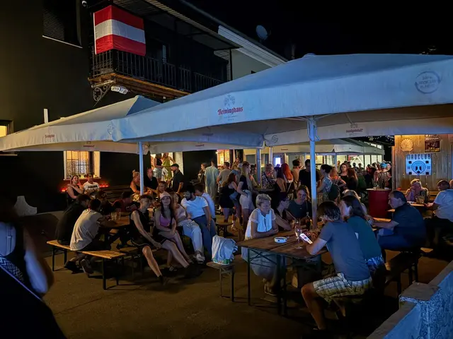 Das Open Air-Konzert im Gastgarten kam sehr gut an. | Foto: Wabitsch