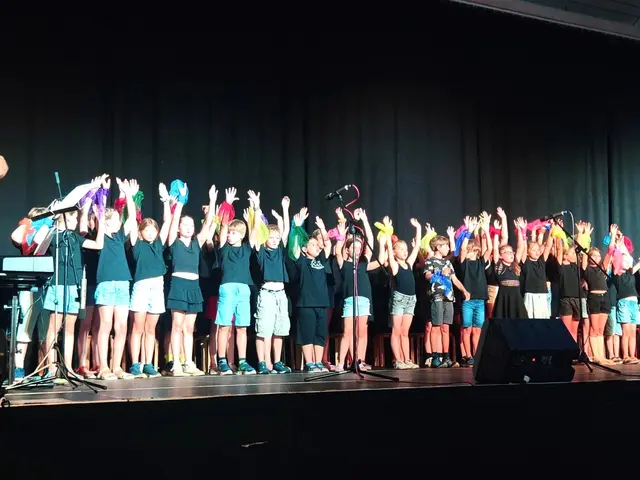 Die Schüler der VS Judendorf-Straßengel begeisterten mit einem Chorkonzert. | Foto: privat