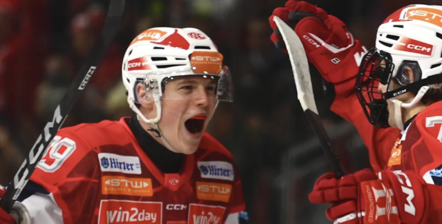 David Waschnig und Johannes Dobrovolny werden in der kommenden Saison gemeinsam in der höchsten kanadischen Nachwuchsliga auflaufen.  | Foto: EC-KAC/Florian Pessentheiner