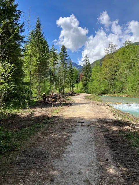 Aufweitungsbereich Steyrfluss in Hinetrstoder | Foto: Gemeinde Hinterstoder