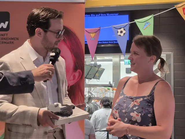 Der dritte Preis ging an Malermeisterin Monika Fluch aus Neuberg