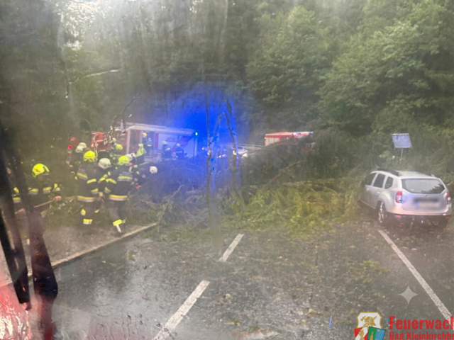 Zahlreiche Kärntner Feuerwehren standen am Dienstag aufgrund eines Unwetters im Einsatz. | Foto: Freiwillige Feuerwehr Bad Kleinkirchheim