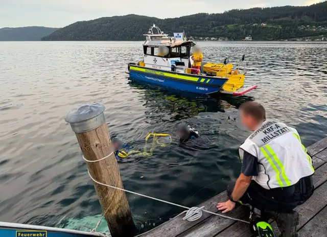 Personensuche am Millstätter See | Foto: Freiwillige Feuerwehr Millstatt
