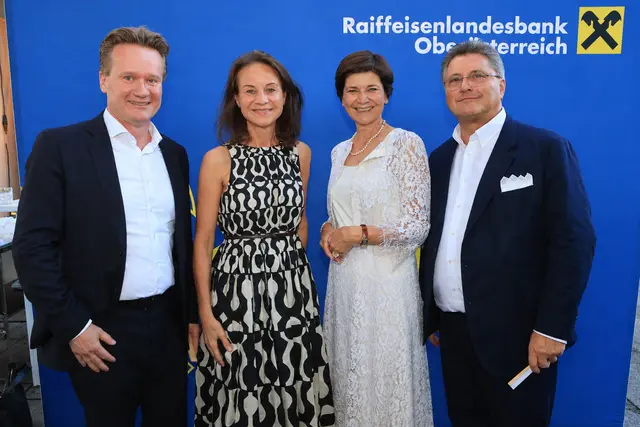 IV-Präsident Georg Knill, Siemens Österreich-Vorstandsvorsitzende Patricia Neumann, RLB OÖ-Generaldirektor-Stv. Michaela Keplinger-Mitterlehner, PORR-CEO Karl-Heinz Strauss
 | Foto: RLB OÖ