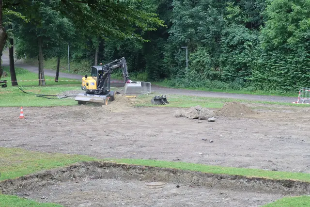 Am Volderer Teich entsteht ein neues Freizeitareal mit Pumptrack, Ninja-Parcours und weiteren Bewegungsangeboten für Kinder und Jugendliche. | Foto: Kendlbacher