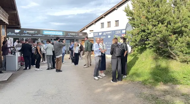 Der AI Summit verwandelte den Hahnenkamm für zwei Tage in einen Treffpunkt der europäischen KI-Szene. | Foto: Schilling