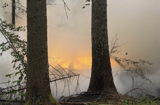 Durch das rasche Eingreifen konnte ein Ausbreiten der Flammen auf den umliegenden Waldbestand verhindert werden.  | Foto: Freiwillige Feuerwehr Miklauzhof