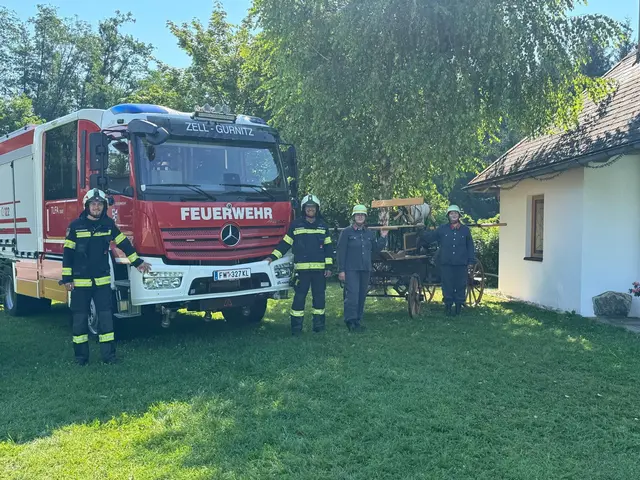Die FF Zell-Gurnitz freut sich über die neue Gerätschaft. | Foto: Privat