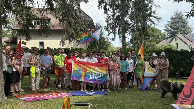 Gelebte Toleranz: überparteiliches Feiern in Tullnerbach zum Pride-Month.