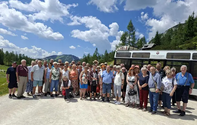 Die Freiheitlichen Senioren unternahmen einen Ausflug ins Salzkammergut.  | Foto: SR GR/EF