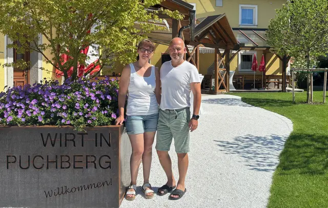 Sigrid Melzer übernahm das Gasthaus von ihren Eltern und führt es mit ihrem Mann Andreas in dritter Generation.
