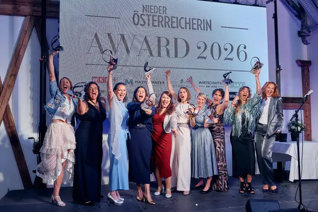 Gewinnerinnen NIEDERÖSTERREICHERIN AWARD 2026. | Foto: Mathias Lauringer
