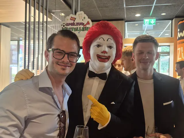 Ronald war besonders froh über die gut gekühlte Location an diesem heißen Sommerabend.
