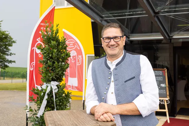 Betriebsleiter Hermann Haider ist für die Weiterentwicklung von Produkt und Standort verantwortlich. | Foto: Lisa Burck/Bazzoka