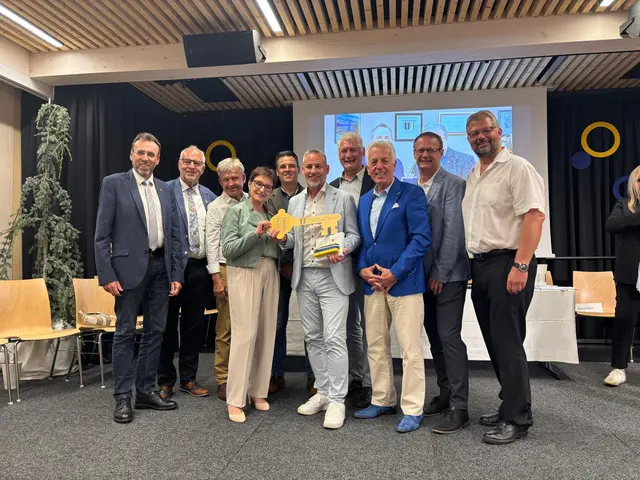 Auch Amtsträger aus anderen Klagenfurt-Land-Gemeinde waren bei der Angelobung von Anton Safron zugegen. | Foto: MeinBezirk.at