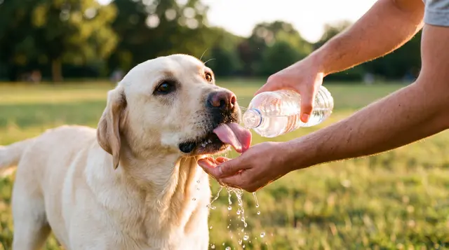 Unsere Haustiere benötigen im Sommer nicht nur viel Liebe, sondern auch die passende Abkühlung.
 | Foto: stock.adobe.com/Dream