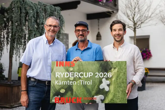 Josef Schirgi (TVB Serfaus-Fiss-Ladis), Peter Paul Mölk (Obmann von Innsbruck Tourismus), Ambros Gasser (GF ASI) | Foto:  Innsbruck Tourismus / Luca Jänichen